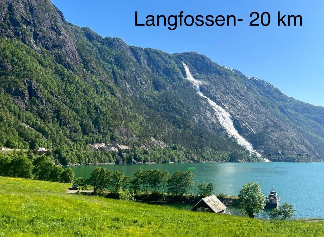Apartment-B Near Etne-Odda Etnesjoen Bagian luar foto